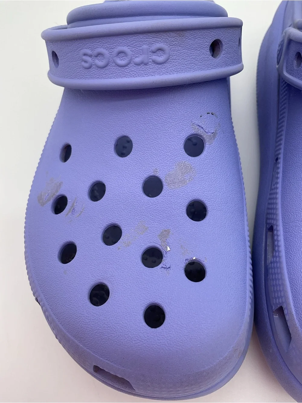 CROCS Youth Platform Clog in Lavender